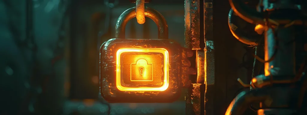 a close-up of a glowing padlock symbol hovering over a secure website url bar, symbolizing the enhanced security provided by ssl certificates on the rei website.