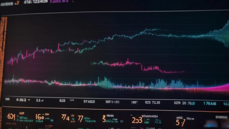 a vibrant close-up of a computer screen displaying intricate graphs and search data, illuminated by soft natural light, highlighting the analytical depths of keyword research.